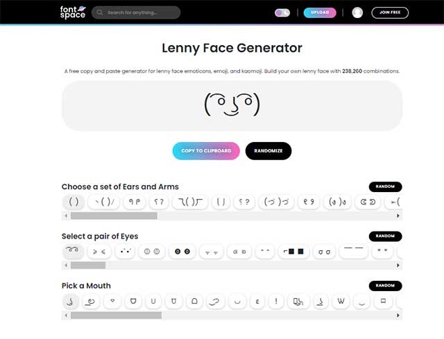 Khả năng thêm icon và biểu tượng cảm xúc vào chữ đã tạo