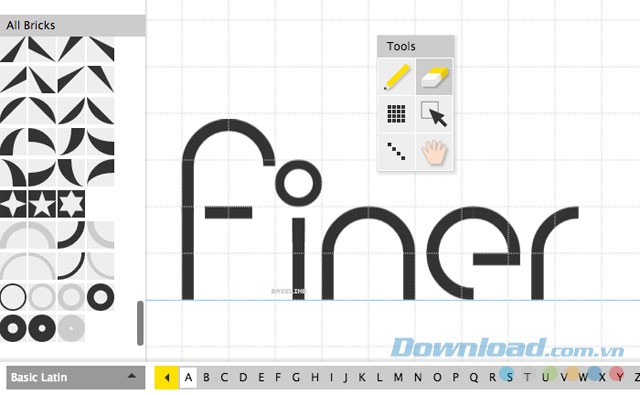 Công cụ tạo font chữ sáng tạo