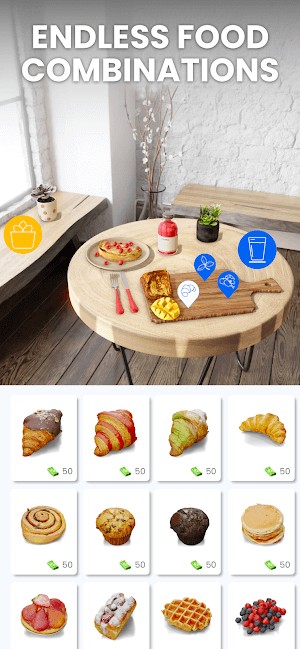 Những tổ hợp món ăn đa dạng và không giới hạn