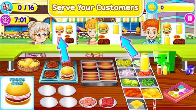 Food Truck là game nấu ăn vui nhộn trên xe tải di động