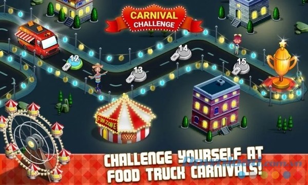 Food Truck Chef: Cooking Game cho Android tăng mức độ thử thách trong lễ hội ẩm thực