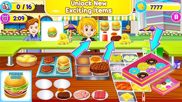 Game mô phỏng nấu ăn Food Truck: Street Kitchen Cooking