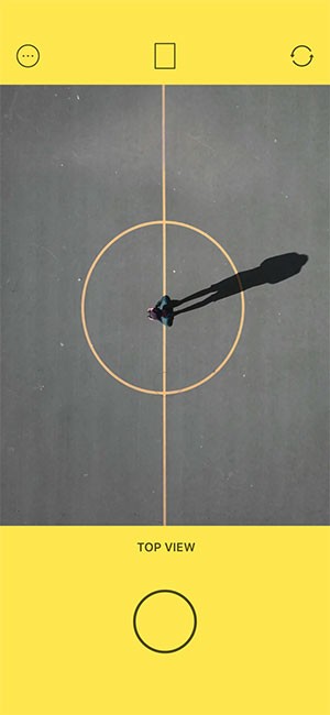 Foodie hỗ trợ chụp từ trên cao xuống