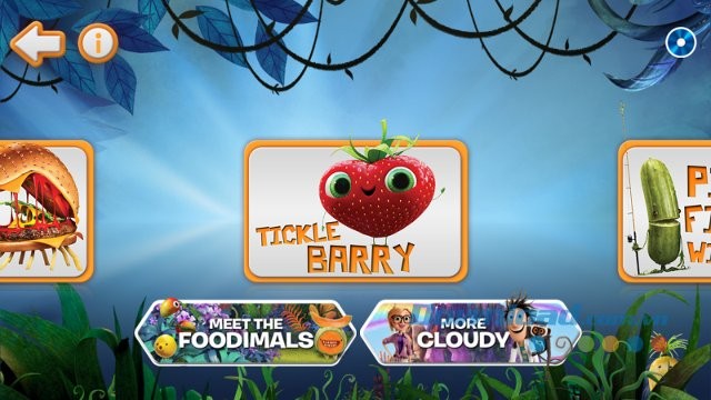 Mini game trong Foodimal Funimal cho Android