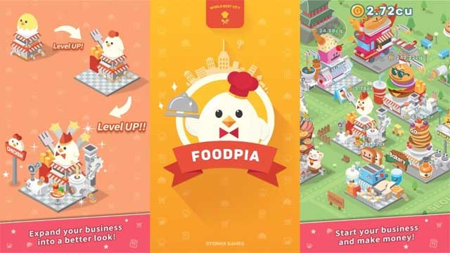 Mở rộng tập đoàn đồ ăn nhanh của bạn với Foodpia cho Android