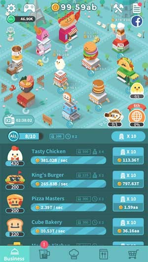 Mở nhiều cửa hàng đồ ăn nhanh để kiếm lợi nhuận