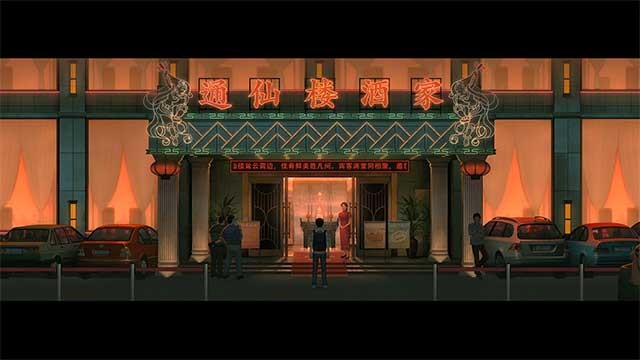 Thiết kế đồ họa và âm nhạc giống như một bộ phim