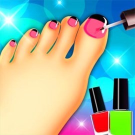 Foot Spa - Pedicure Salon: Game Sơn Móng Chân Cho Bé
