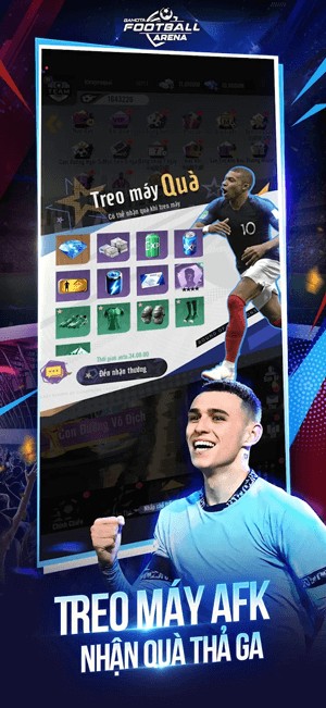 Chơi AFK, nhận quà liên tục