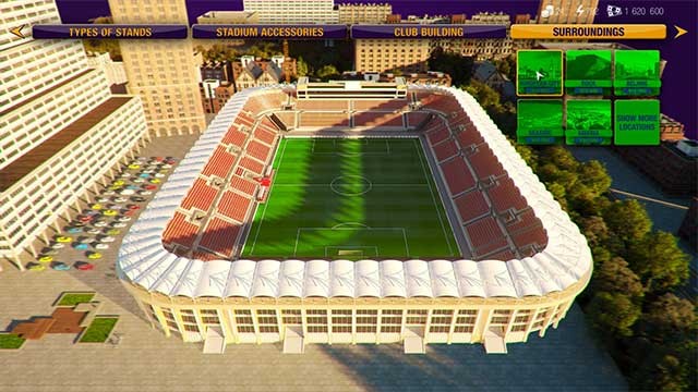 Phát triển cơ sở hạ tầng và cơ sở vật chất cho câu lạc bộ trong Football Coach