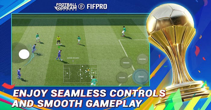 Điều khiển game dễ dàng, liền mạch, gameplay mượt mà