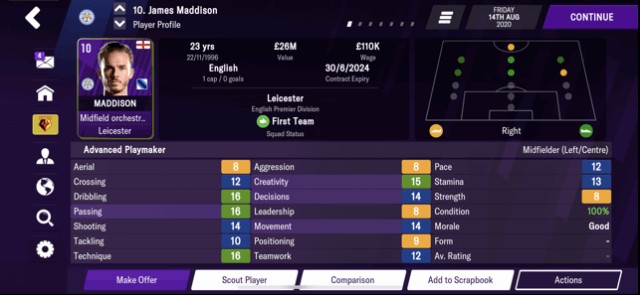 Trở thành một ông bầu bóng đá và đưa những chân sút tài năng về đội của bạn