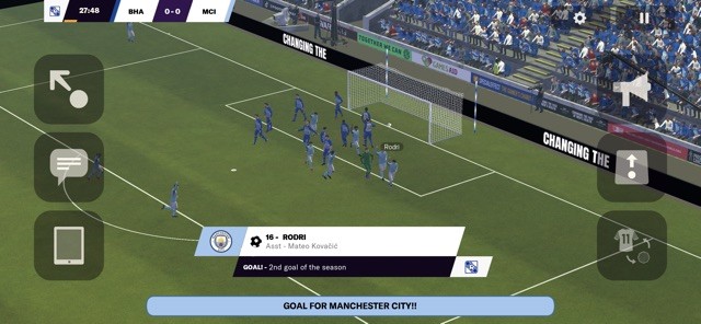 Đắm chìm vào các tình huống kịch tính trên sân cỏ trong game Football Manager 2024 Touch