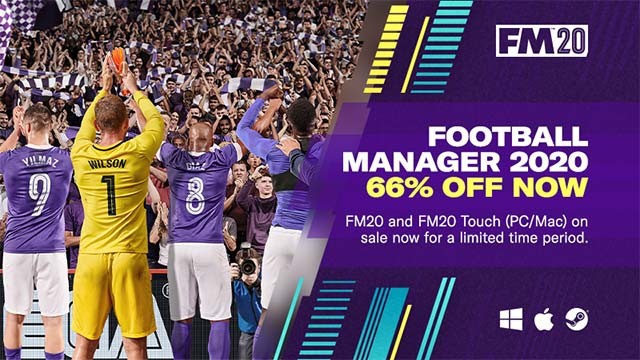 Football Manager 2020 cập nhật cơ sở dữ liệu mới, nâng cấp và sửa lỗi