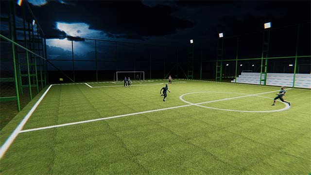 Kinh doanh sân bóng và khám phá cuộc sống bên ngoài sân cỏ trong game Football Pitch Simulator