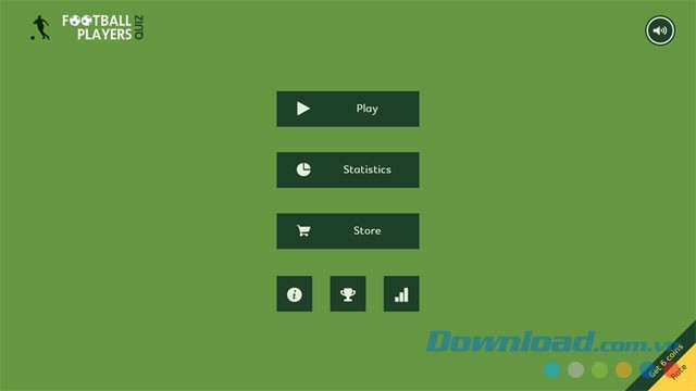 Giao diện game Football Players Quiz