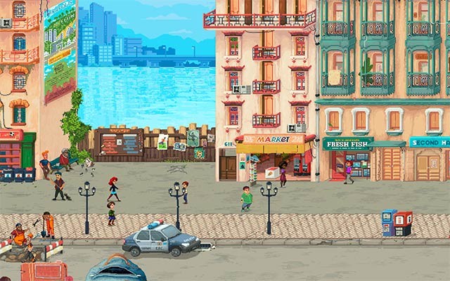 Khám phá thành phố vui nhộn trong game Football Story