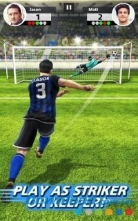 Tự do chọn vai trò là thủ môn hoặc tiền đạo trong đội