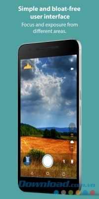 Ứng dụng chụp ảnh đẹp Footej Camera cho Android