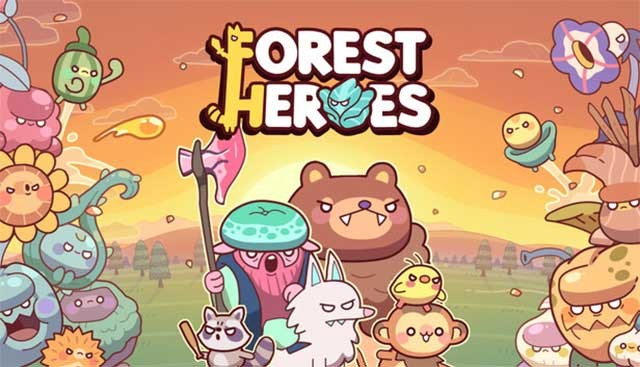 Forest Heroes là game hành động chiến thuật đồ họa dễ thương