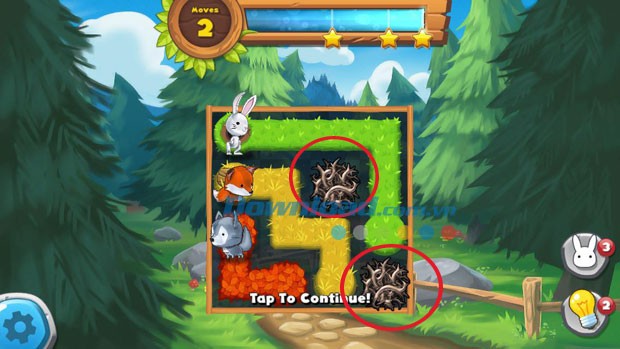 Tránh chướng ngại vật, yêu quái...