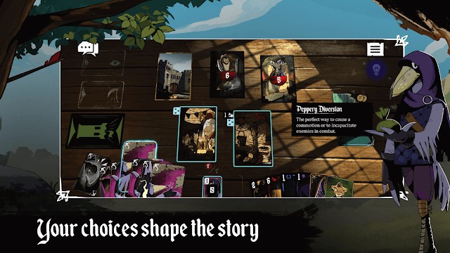 Lựa chọn của bạn sẽ định hình diễn biến của câu chuyện trong game Foretales