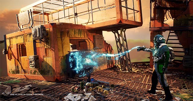 Khai thác tài nguyên còn sót lại trong thế giới tan vỡ của Forever Skies