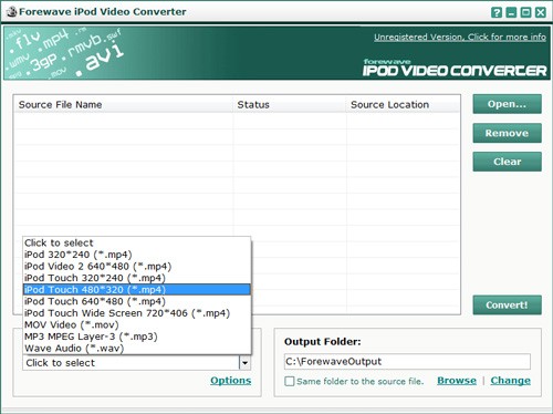 Forewave iPod Video Converter