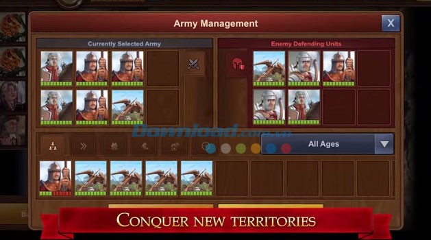 Mở rộng lãnh thổ trong Forge of Empires