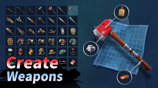 Bạn trở thành thợ rèn, chế tạo các vũ khí, trang bị độc đáo trong game Forge Shop