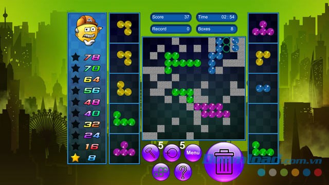 Giao diện chính của game FormIt cho máy tính