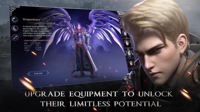 Nâng cấp trang thiết bị để mở khóa tiềm năng không giới hạn của các nhân vật