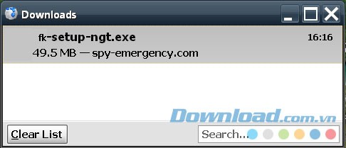 Cài đặt file .exe