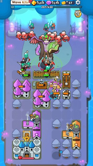 Game chiến thuật hợp nhất tháp thủ thành cực hay