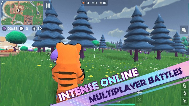 Tham gia các trận chiến nhiều người chơi trực tuyến căng thẳng