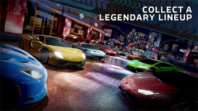 Hoàn thành bộ sưu tập xe đua huyền thoại của bạn