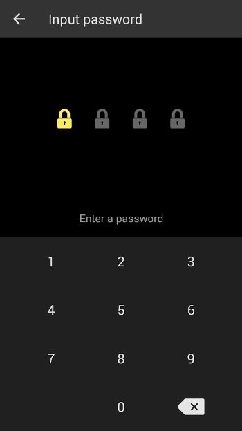 Thiết lập mật khẩu cho ảnh