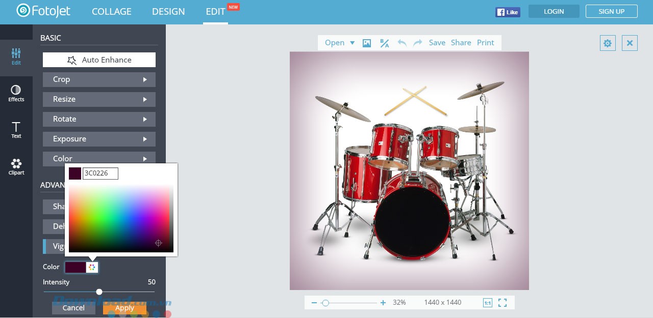 Bộ công cụ chỉnh sửa ảnh