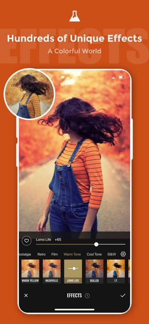 Sửa ảnh đẹp với hiệu ứng độc quyền trong Fotor