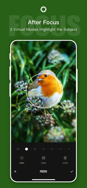 Xử lý ảnh xóa phông sau khi chụp