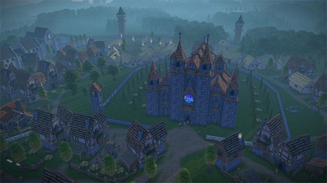 Xây dựng các loạt công trình với kiến trúc cổ điển tinh tế