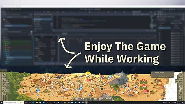 Vừa quản lý thuộc địa vừa thoải mái làm việc trên máy tính