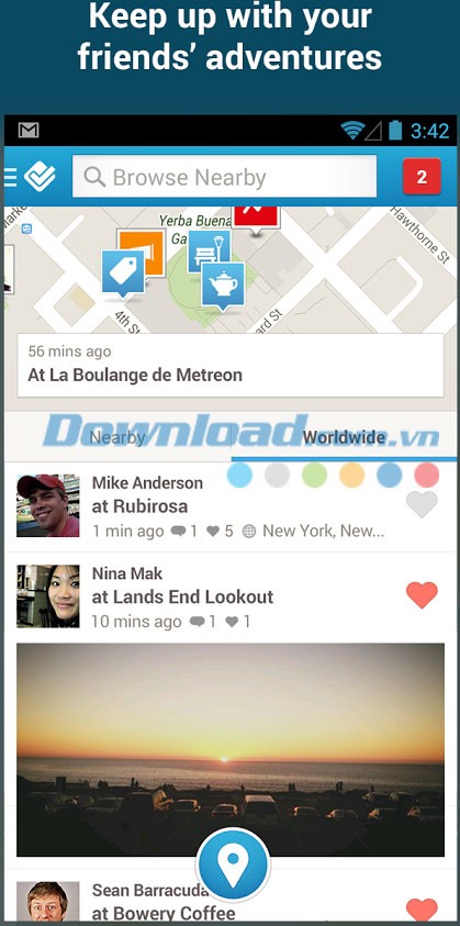 Foursquare for Android