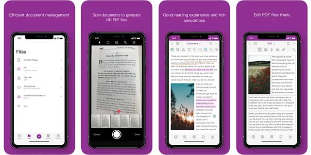 Foxit PDF Reader Mobile cung cấp nhiều công cụ xử lý PDF mạnh mẽ