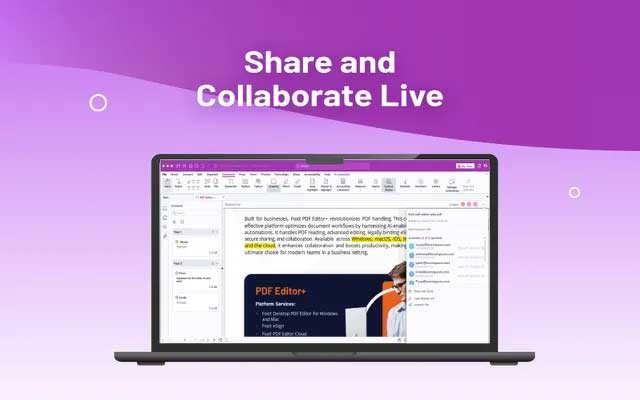 Cộng tác và chia sẻ file PDF