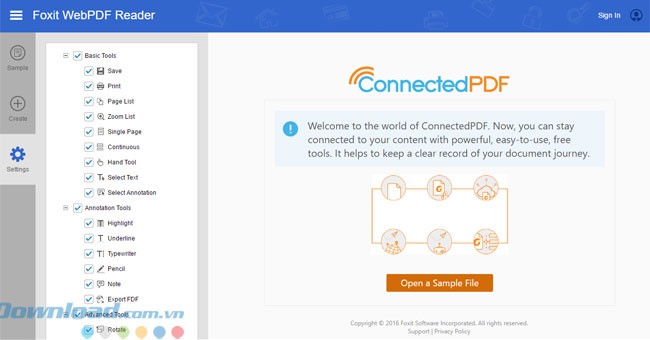Các lựa chọn cài đặt