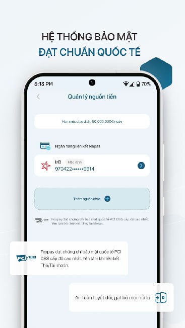 Hệ thống bảo mật đạt chuẩn
