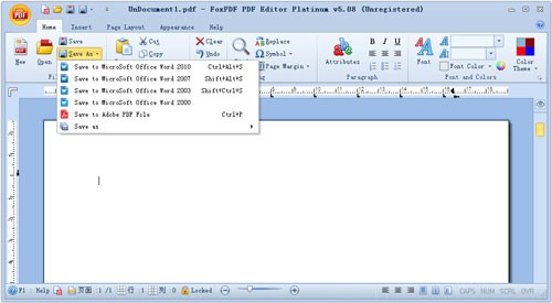 FoxPDF PDF Editor