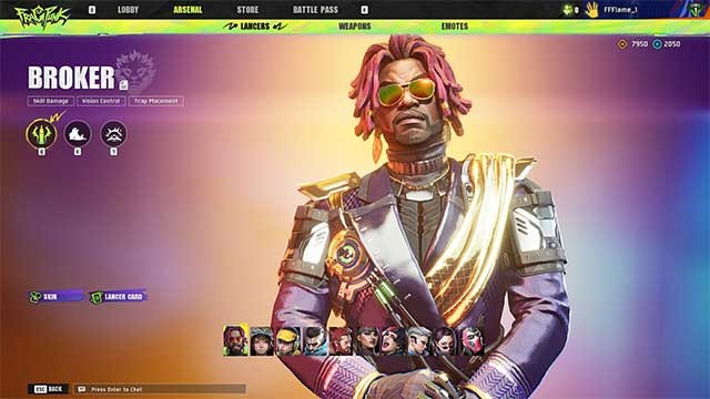 Chọn anh hùng bạn yêu thích, mỗi người có những khả năng riêng