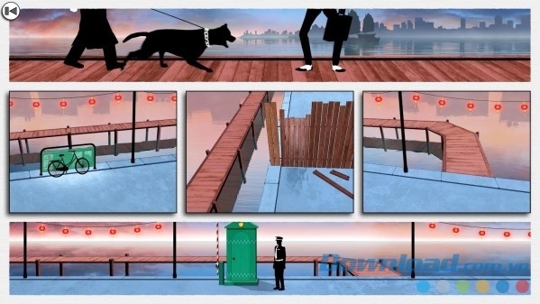 Game giải đố thú vị Framed 2 cho Android